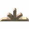 Ekena Millwork Richland Rough Sawn Timber Gable Bracket, Douglas Fir, 60"W x 32"H x 6"D x 6"F, 13/12 Pitch GBW060X32X0606RIC00RDF - alternate 3
